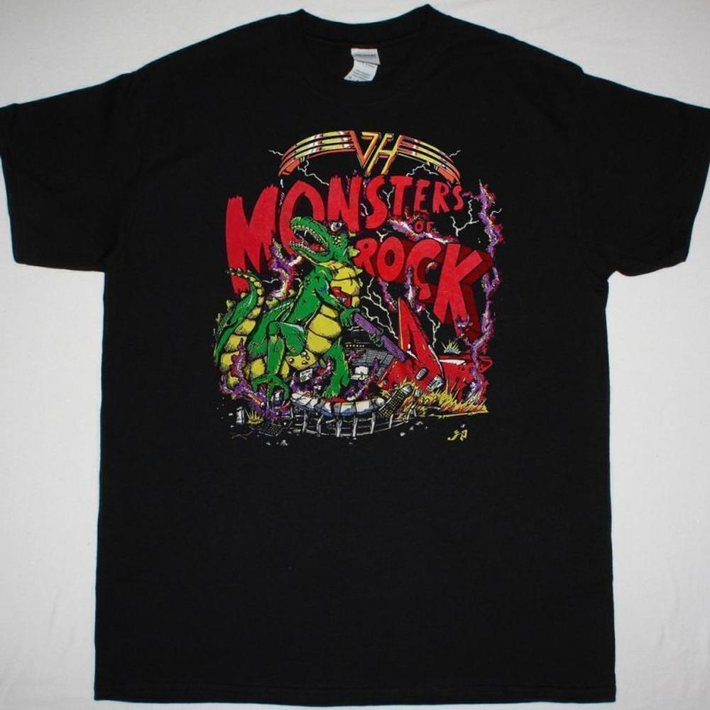 Van Halen Monsters Of Rock Concert Classic Metal Fan T-Shirt